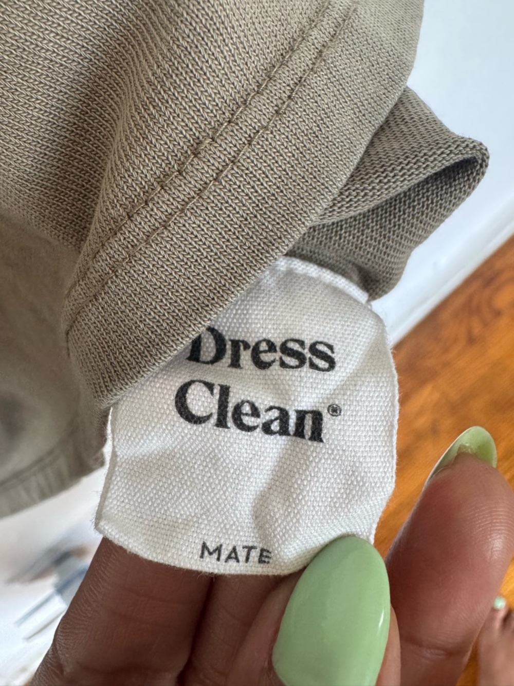 Mate Sleeveless Taupe Shift Dress - Casual EverydayTank Dress S M - Picture 7 of 11